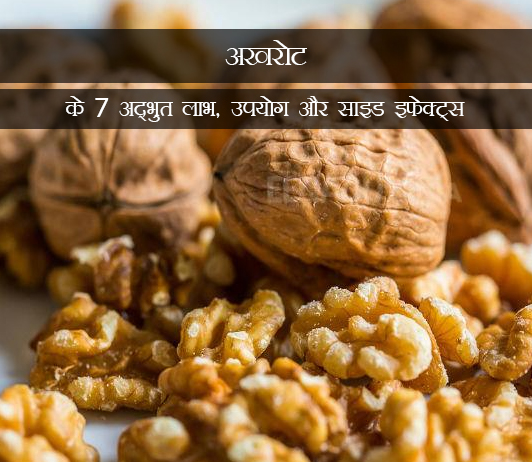 4 7 Amazing Benefits Of Walnuts in Hindi अखरोट के 7 अद्भुत लाभ, उपयोग और साइड इफेक्ट्स