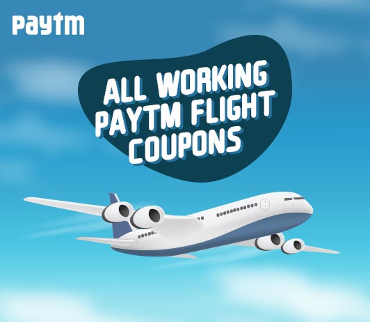 All Working Paytm Flight Coupons All Working Paytm Flight Coupons