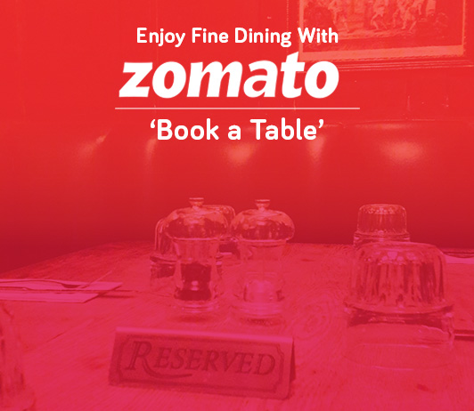 Zomato book a table