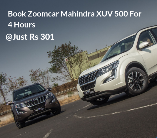 Zoomcar-Mahindra-XUV