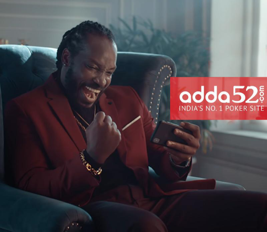 Adda52 Partners With Chris Gayle For A Campaign Adda52 Partners With Chris Gayle For A Campaign