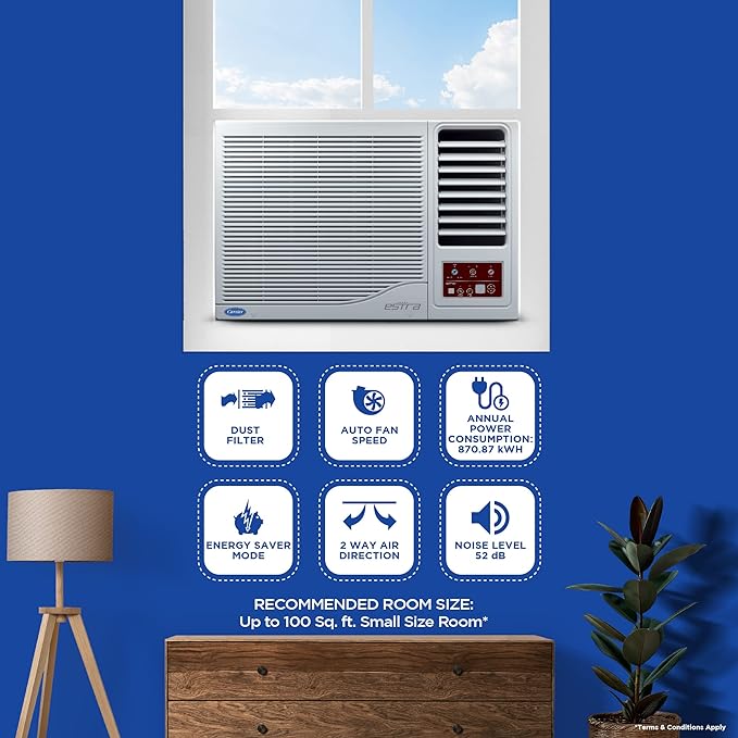 Carrier 12 Ton 5 Star Inverter Split AC (2023 Model)