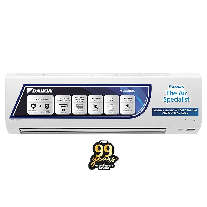 Daikin 1.8 Ton 3 Star Inverter Split AC