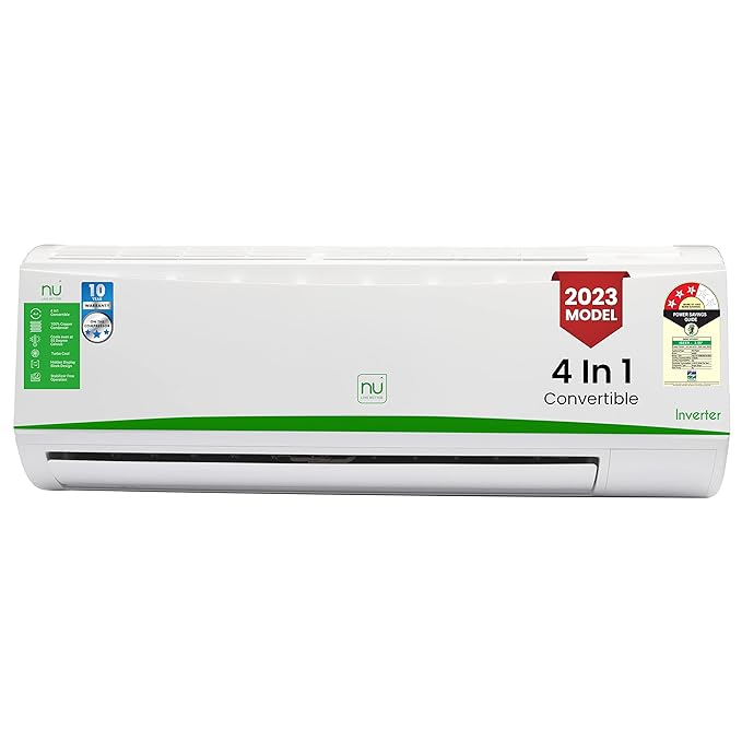 Nu 1 Ton 3 Star Inverter Split AC (2023 Model)