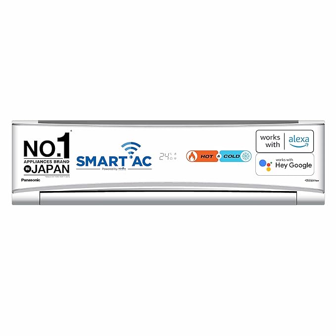 Panasonic 2 Ton 3 Star Inverter Smart Split AC