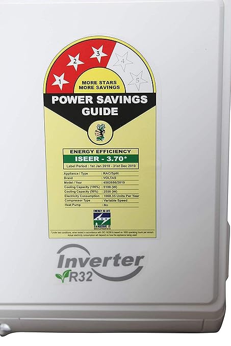 Voltas 1.5 Ton 5 Star Inverter Split AC (2023 Model)