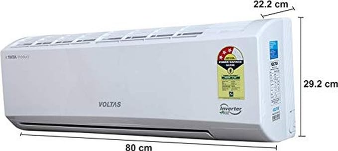 Voltas 1.5 Ton 5 Star Inverter Split AC (2023 Model)