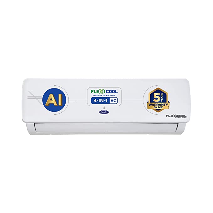 Carrier 1.5 Ton 3 Star AI Flexicool Inverter Split AC (2023 Model)
