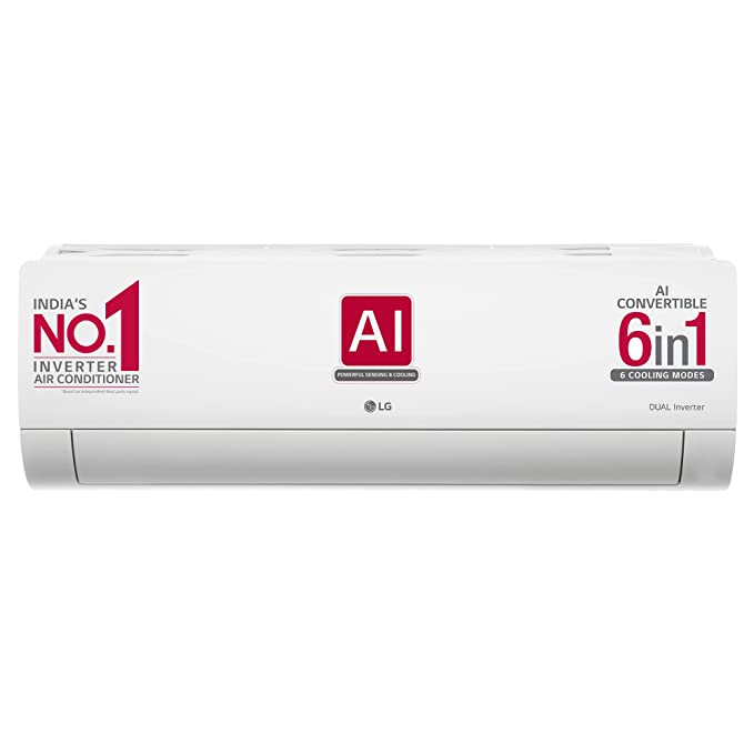 LG 08 Ton 3 Star AI Dual Inverter Split AC (2023 Model)