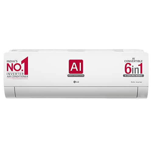 LG 1 Ton 4 Star AI Dual Inverter Split AC (2023 Model)