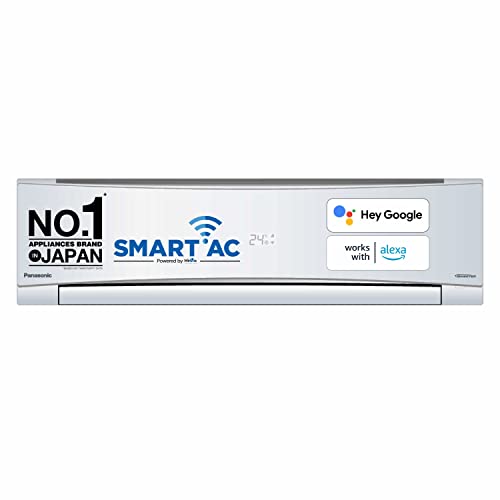 Panasonic 1 Ton 5 Star Smart Split AC (2023 Model)