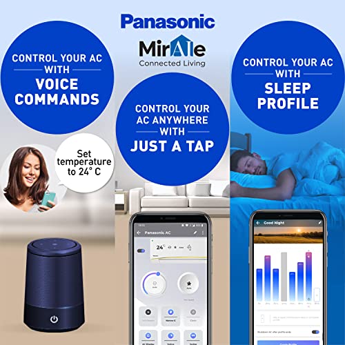 Panasonic 1.5 Ton 3 Star Smart Split AC (2023 Model)