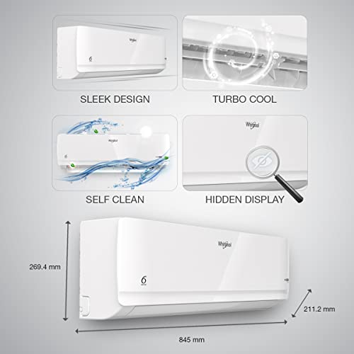 Whirlpool 1.5 Ton 3 Star Inverter Split AC (2023 Model)