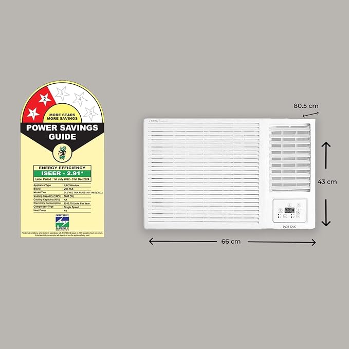 Voltas 2 Ton 2 Star Fixed Speed Window AC