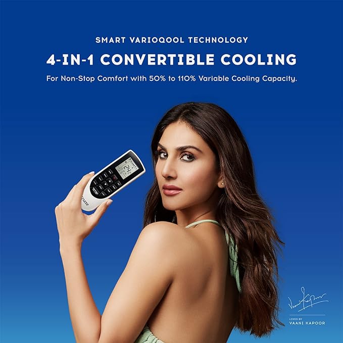 Cruise 1.5 Ton 3 Star Inverter Split AC with 7-Stage Air Filtration 100% Copper | Convertible 4-in-1 | PM 2.5 Filter | 2024 Model | CWCVBK-VQ1W173 | White