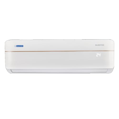 Blue Star 1.5 Ton 3 Star Inverter Split AC | 100% Copper | Smart Ready | Energy Saver | Quiet Performance | Turbo Cool | 5 in 1 Convertible | IC318ENU | 5010 W