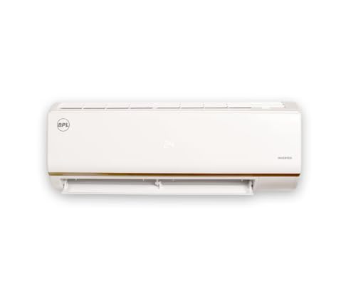 BPL 1.5 Ton 5 Star | Inverter Split AC (Ifeel | Iclean | Copper | 6 in 1 Expandable | PM 2.5 Filter | Powered by AI | Blue Fin Coating) BAS-V195PBYG | 1295 W | White