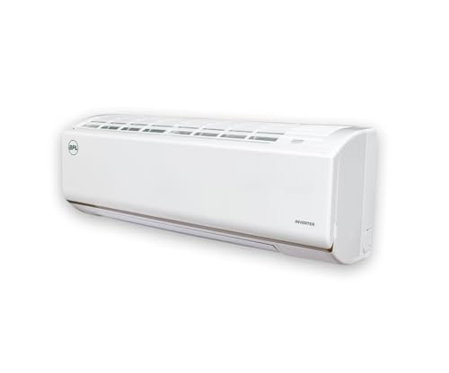 BPL 1.5 Ton 5 Star | Inverter Split AC (Ifeel | Iclean | Copper | 6 in 1 Expandable | PM 2.5 Filter | Powered by AI | Blue Fin Coating) BAS-V195PBYG | 1295 W | White