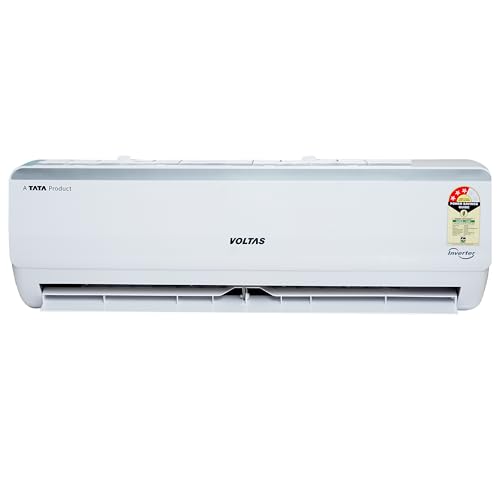 Voltas 1.5 Ton 3 Star | Inverter Split AC (Copper | 5 in 1 Adjustable Mode | Anti-dust Filter | 2024 Model | 183 V VERTIS ELITE | 1750 W | White