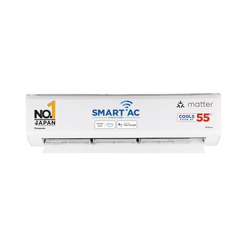 Panasonic 1.5 Ton 3 Star Premium Wi-Fi Inverter Smart Split AC (Matter Enabled | Higher Airflow | Copper Condenser | 7in1 Convertible | True AI | 2-Way | PM 0.1 Filter | CS/CU-SU18AKY3W | White)