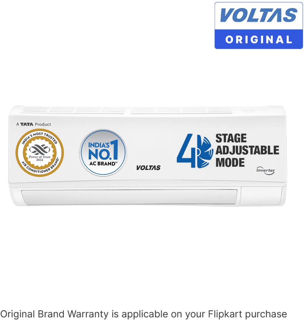 Voltas 1.5 Ton 3 Star Split Inverter AC - White