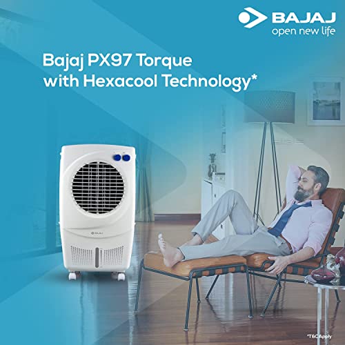 Bajaj PMH 36 Torque 36L Personal Air Cooler with DuraMarine Pump