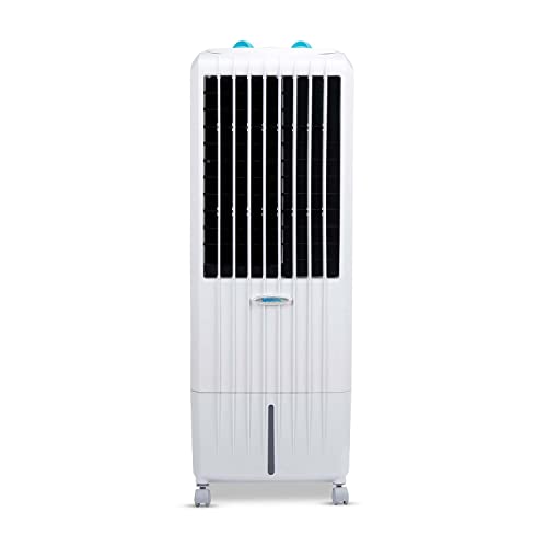 Symphony Diet 12T Personal Tower Air Cooler for Home, 12L, White