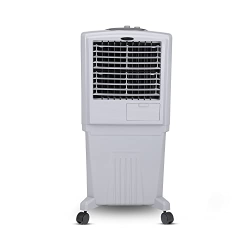 Symphony HiFlo 40 Personal Air Cooler For Home with Powerful Blower, Honeycomb Pads, 40L, White