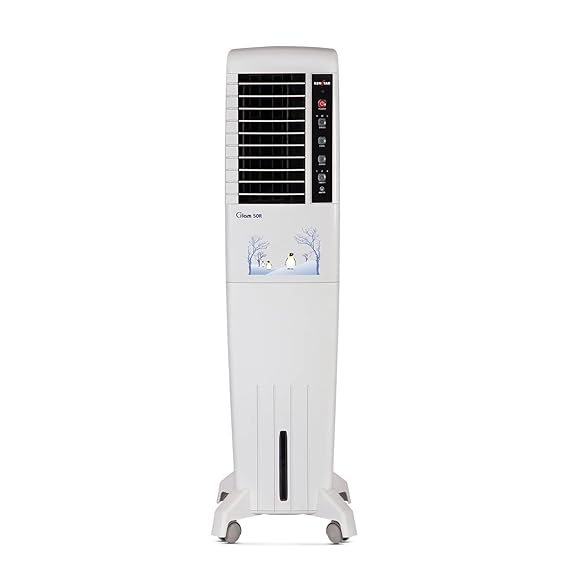 Kenstar Glam 50 litres Honeycomb Tower Cooler | White
