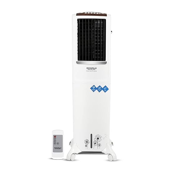 Maharaja Whiteline Blizzard Deco 54 L Tower Air Cooler