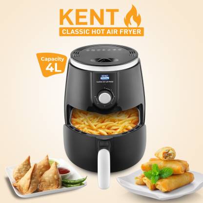 KENT 16096 1300 W Classic Hot Air Fryer, 4L