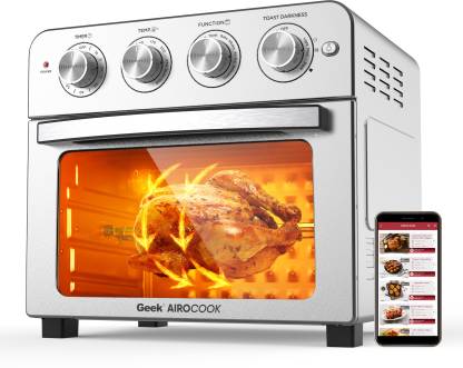 Geek AiroCook Iris Plus Electric Air Fryer Oven, 23L