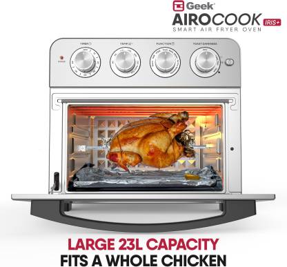 Geek AiroCook Iris Plus Electric Air Fryer Oven, 23L
