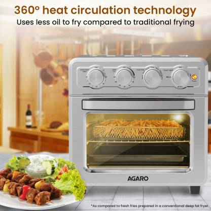 AGARO Regal Air Fryer Toaster Oven, 23L