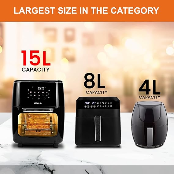 iBELL AF1500M 15L 1800W Air Fryer Oven