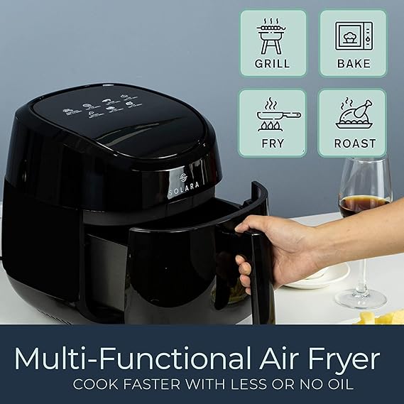 Solara 5.5L 1500W  Digital Air Fryer