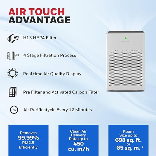 Honeywell P1  Indoor Air Purifier With HEPA Filter