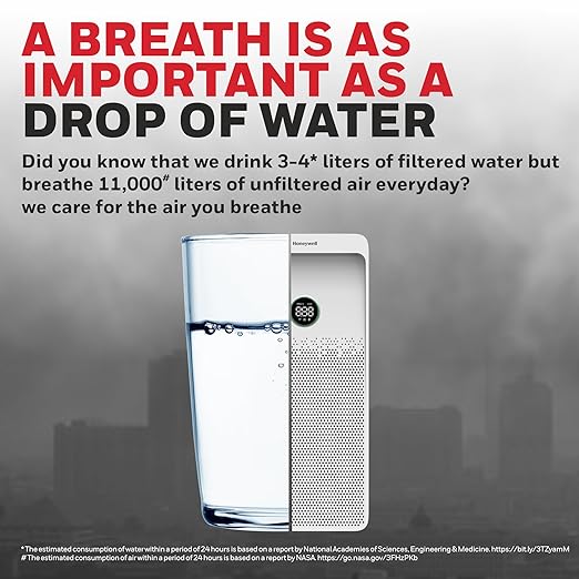 Honeywell U1  Indoor Air Purifier With HEPA Filter