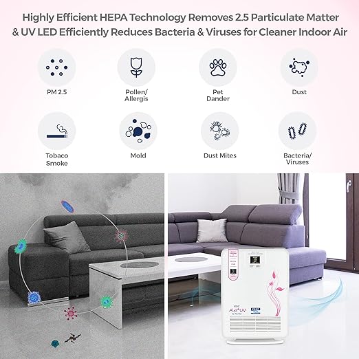 KENT Alps+ UV Room Air Purifier