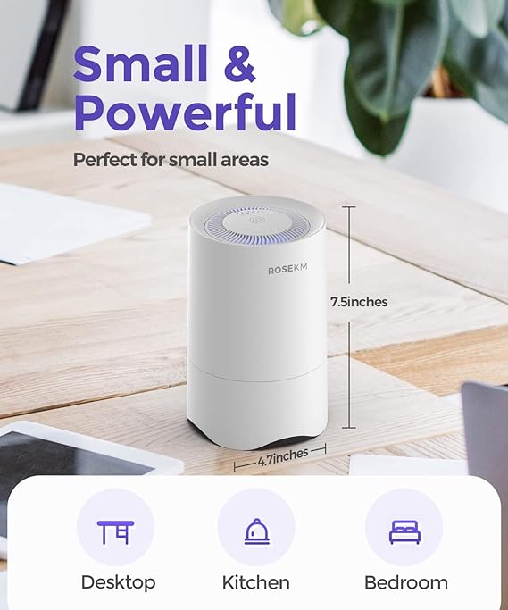 Rosekm Small Air Purifier