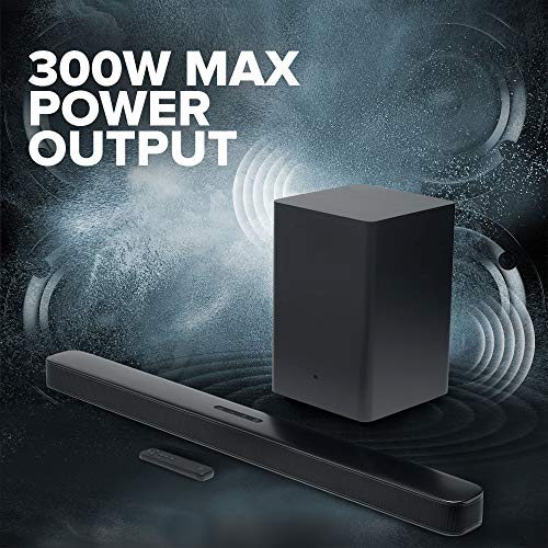 JBL Bar 2.1 Channel JBLBAR21DBBLKIN 300 Watts Dolby Digital Sound Bar
