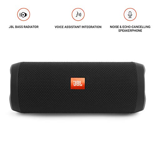 JBL Flip 4 Portable Wireless Speaker with Powerful Bass and Mic