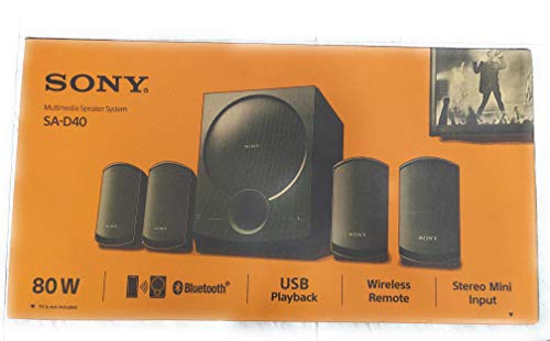 Sony SA-D40 41 Channel Multimedia Speaker System with Bluetooth