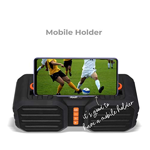 Zebronics Zeb-Sound Feast 50 Bluetooth 14W Rugged Finish Portable Speaker