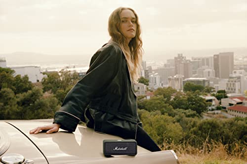 Marshall MS-EMBRN-BLKBR Emberton 20 Watts Portable Bluetooth Speaker