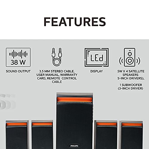 Philips SPA8140B 94 41 Multimedia Speaker