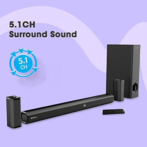 Zebronics 51 Channel Zeb-Juke Bar 7400 Pro 180 Watts High Fidelity Sound Bar