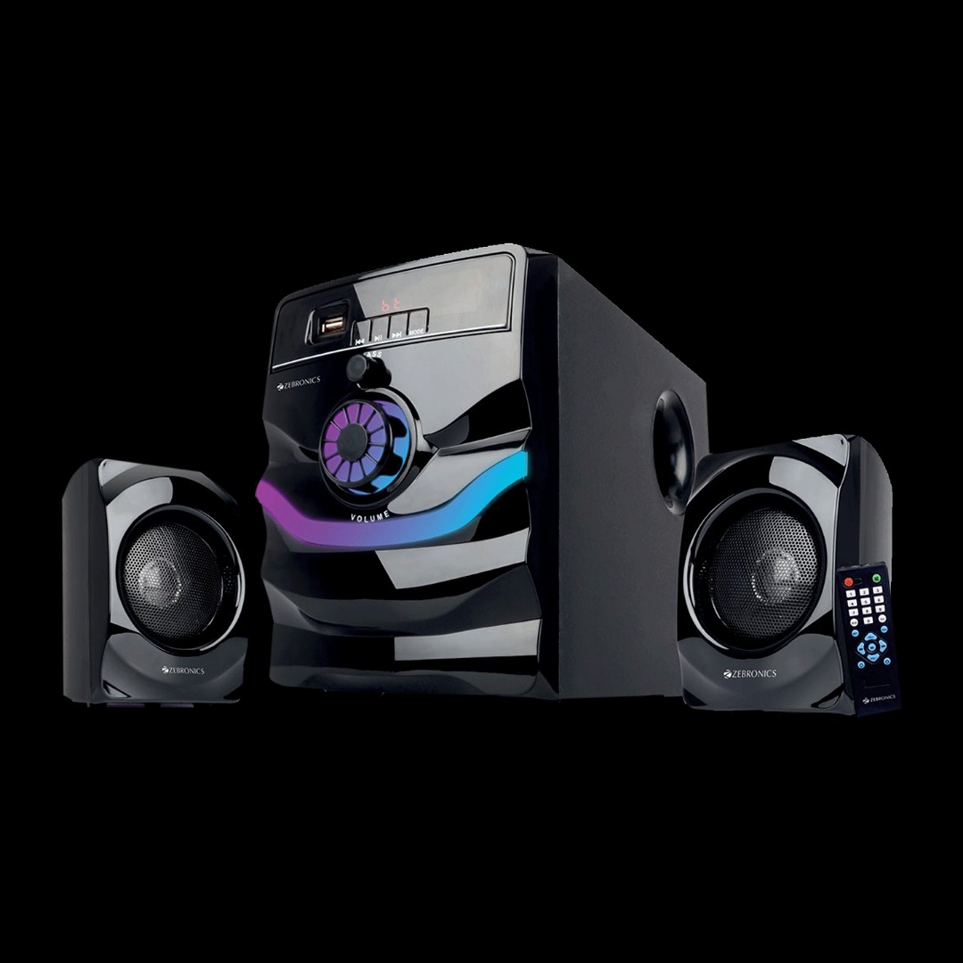 Zebronics Zeb-Rainbow 50 Watts 21 Multi-Channel Speaker
