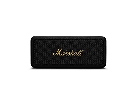 Marshall Emberton II Wireless Bluetooth Portable Speaker and Brass