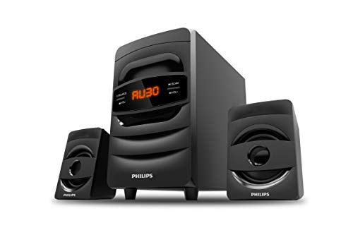 Philips Audio MMS2625B 38 W 2.1 Channel Wireless Wired Multimedia Computer Speaker